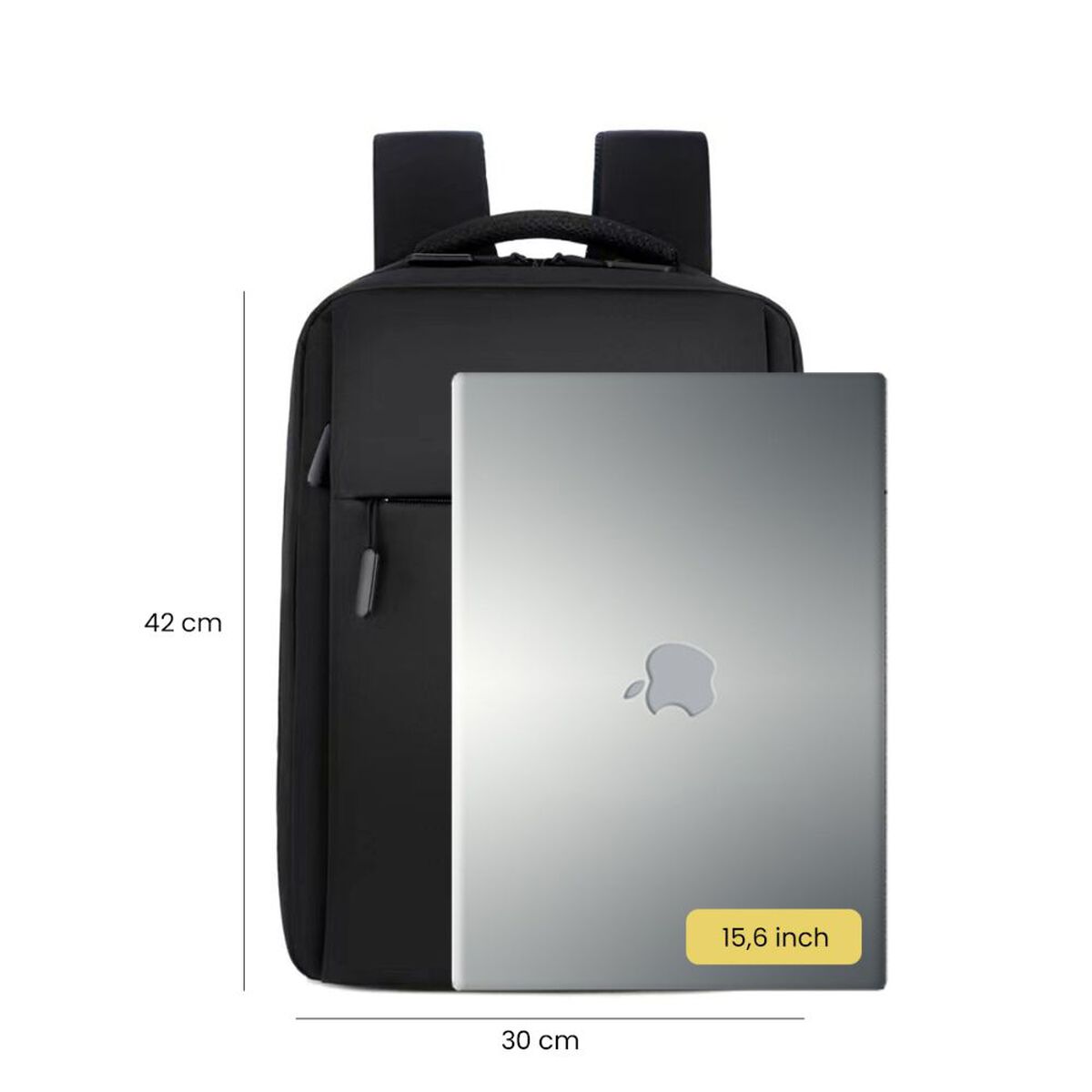 Mochila para Notebook Levo 15,6" Negro