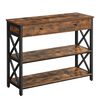 Buffet Fm Furniture Metalwood Colection Marrón Rústico