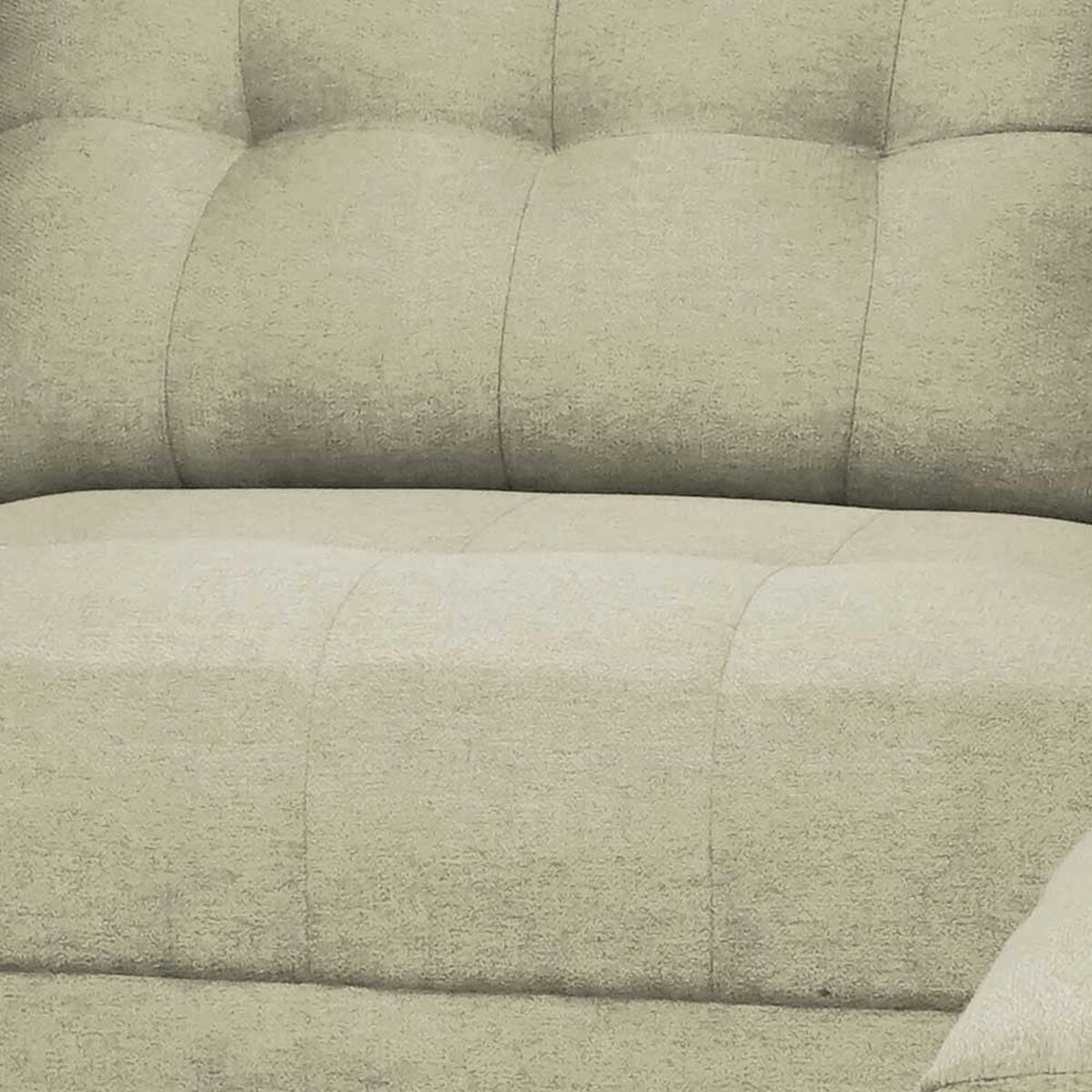 Sofá Seccional Derecho Deco Class Munich 5 Cuerpos Beige