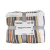 Frazada Polar Sherpa Estampado Mashini 1,5 Plazas Gerbera