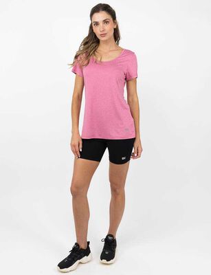 Imagen 2 del producto Polera Deportiva Mujer Black County Fucsia, Gris