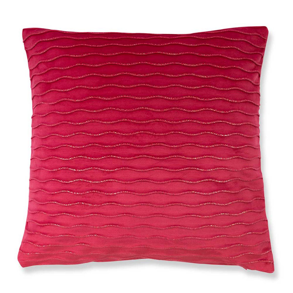 Cojín Velvet Foil Casanova Berry 45 x 45 cm