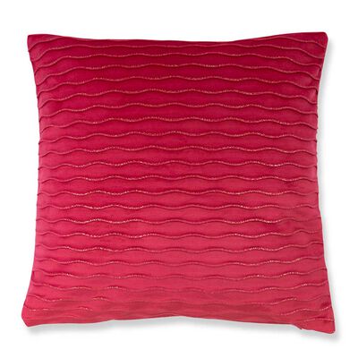 Cojín Velvet Foil Casanova Berry 45 x 45 cm