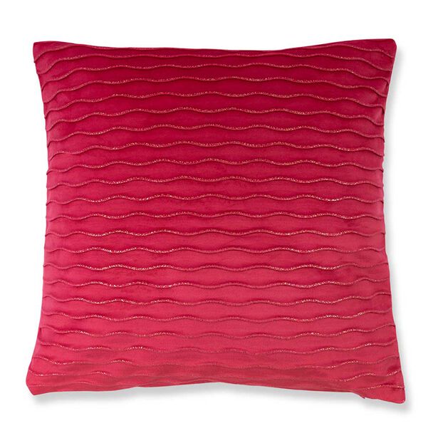 Cojín Velvet Foil Casanova Berry 45 x 45 cm
