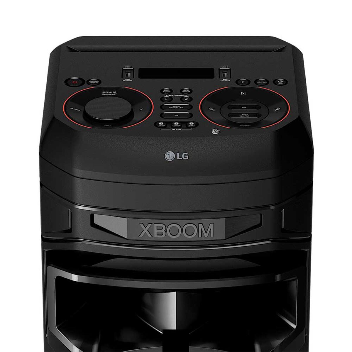 Minicomponente LG RNC9 Karaoke Negro