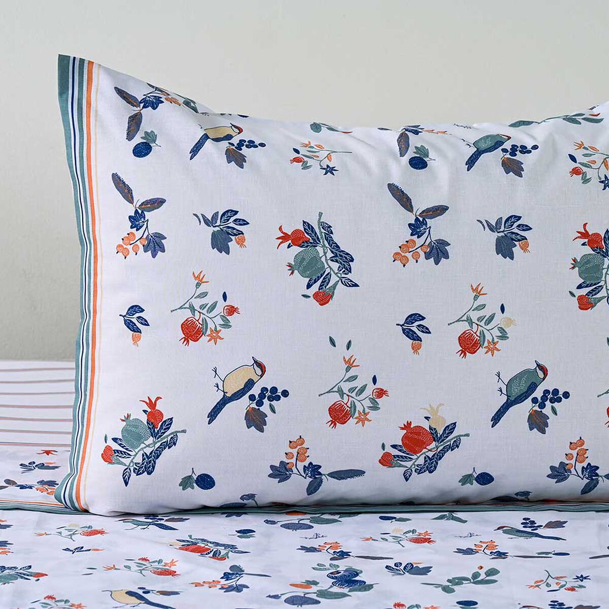 Juego de S&aacute;banas American Family 1 Plaza 144 Hilos Citrus Mostaza