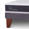 Cama Europea CIC 2 Plazas New Ortopedic + 2 Veladores Niger