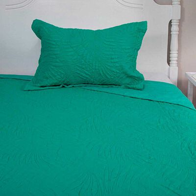 Imagen 1 del producto Quilt Doral 1,5 Plazas Turquesa Bubbly