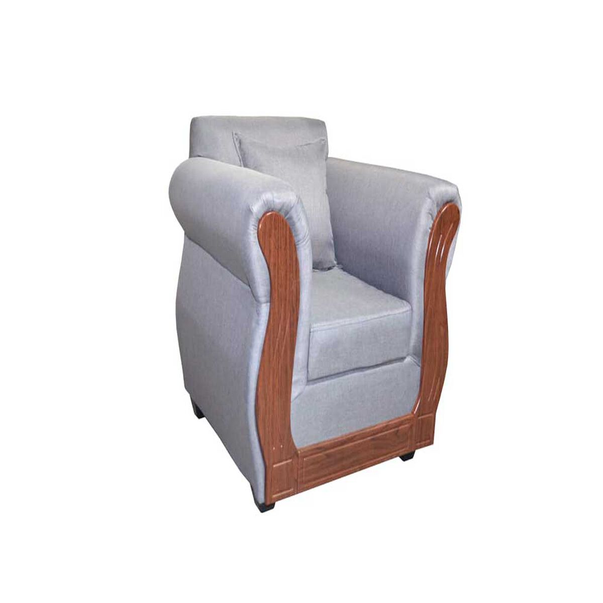 Juego de Living Dise&ntilde;o A&M Home Atenea Sof&aacute; 3 Cuerpos + 2 Sillones 1 Cuerpo Gris