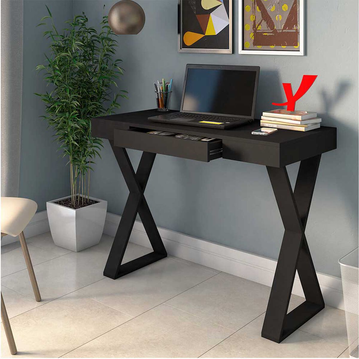 Escritorio Rodler RD323 Negro
