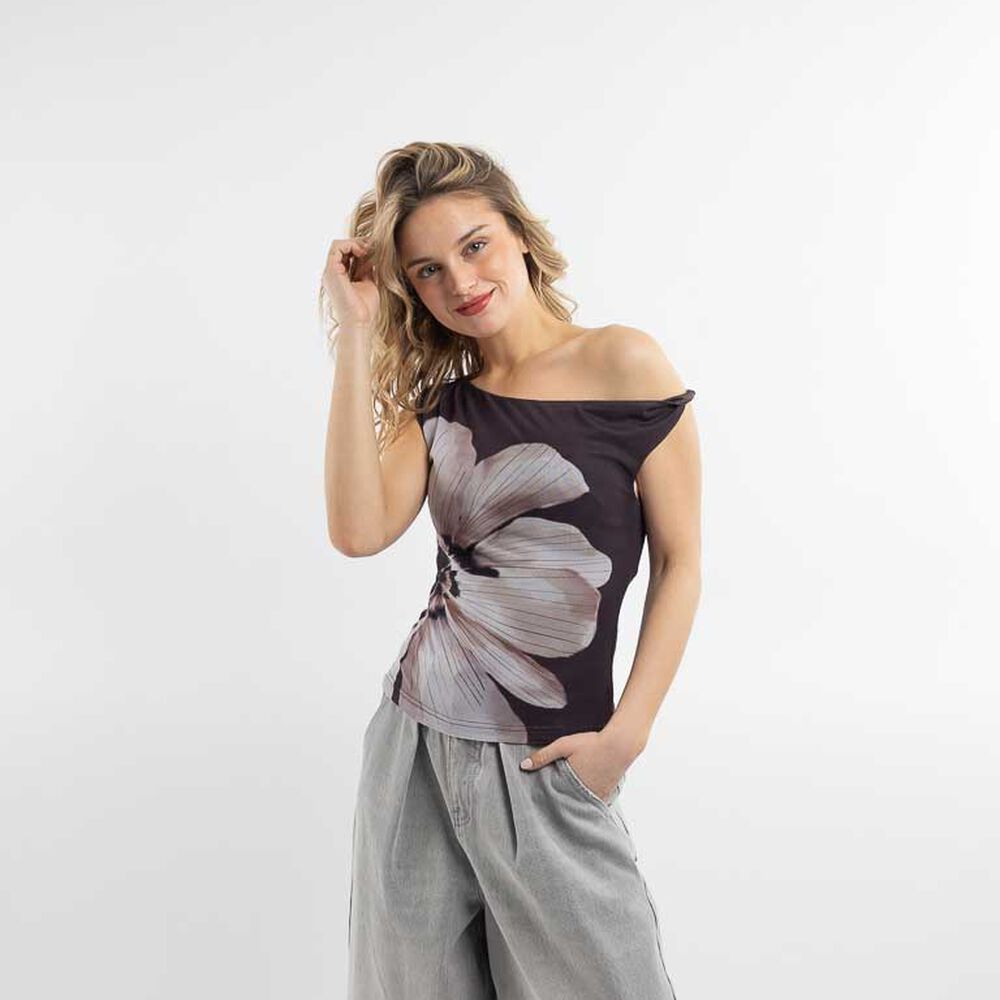 Polera Magnolia Off Sholder Mujer Icono