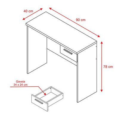 Imagen 2 del producto Escritorio Home Mobili Tom Café
