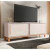 Rack Decocasa Mondrian Hasta 65" Off White