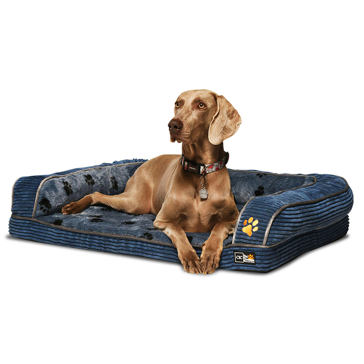 Cama Acolchada Cic para Mascotas Talla S con Cojín