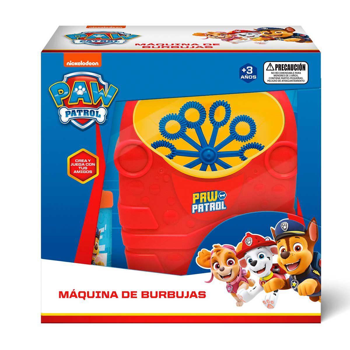 Máquina de Burbujas Paw Patrol