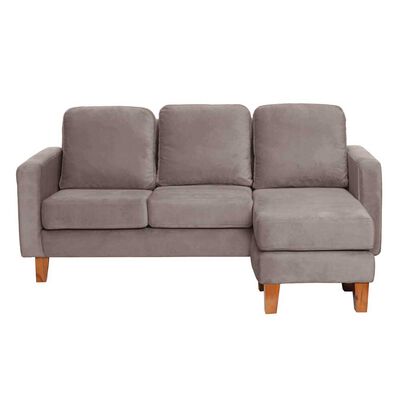 Sofá Seccional Intercambiable Latam Home Venecia 3 Cuerpos Gris