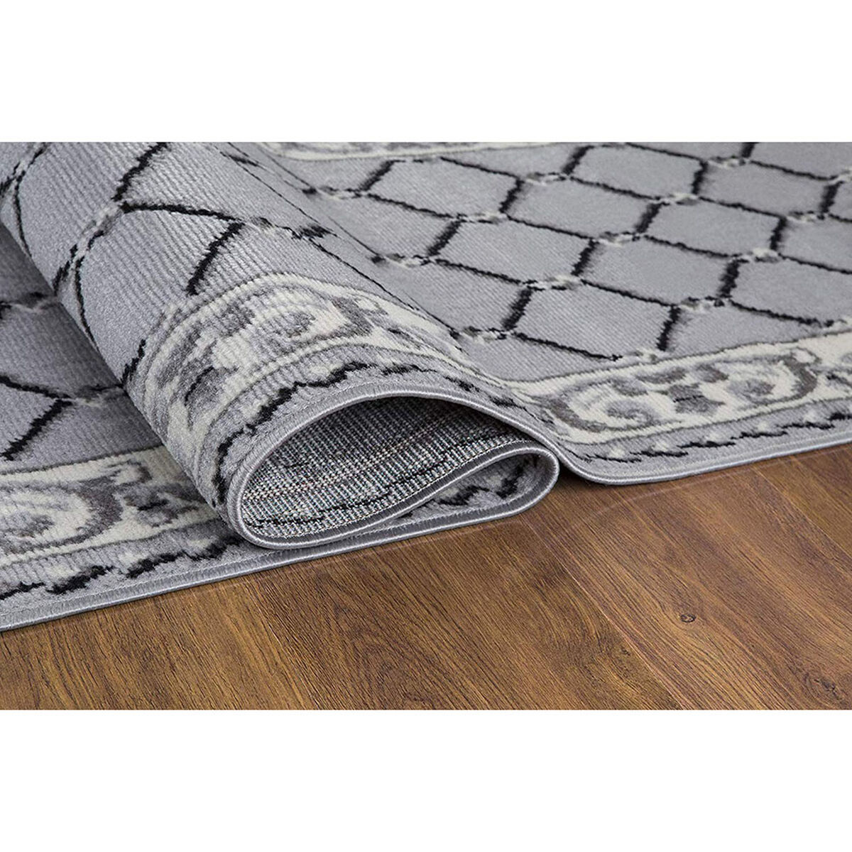 Alfombra Modalfo Kashan King 245 x 305 cm Gris