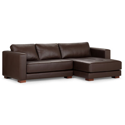 Imagen 1 del producto Sofá Seccional Derecho Rosen Copeland 3 Cuerpos Marron