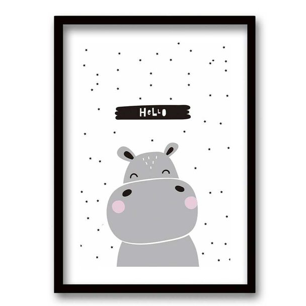 Cuadro Decorativo Retela Hipo Hello 70 x 50 cm