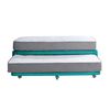 Cama Nido Latam Home 1,5 Plazas Zen Best Tela Turquesa