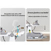 Andador Caminador 5 En 1 con Apoya Pies Lubabycas Rojo