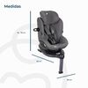 Silla de Auto Convertible I-Spin 360° Shell Gris Joie