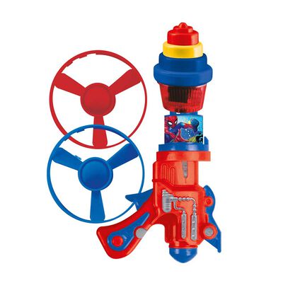 Lanza Helices y Trompos Spiderman Marvel