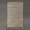Alfombra Jute Idetex Braided Kaya 70x200 cm Gris