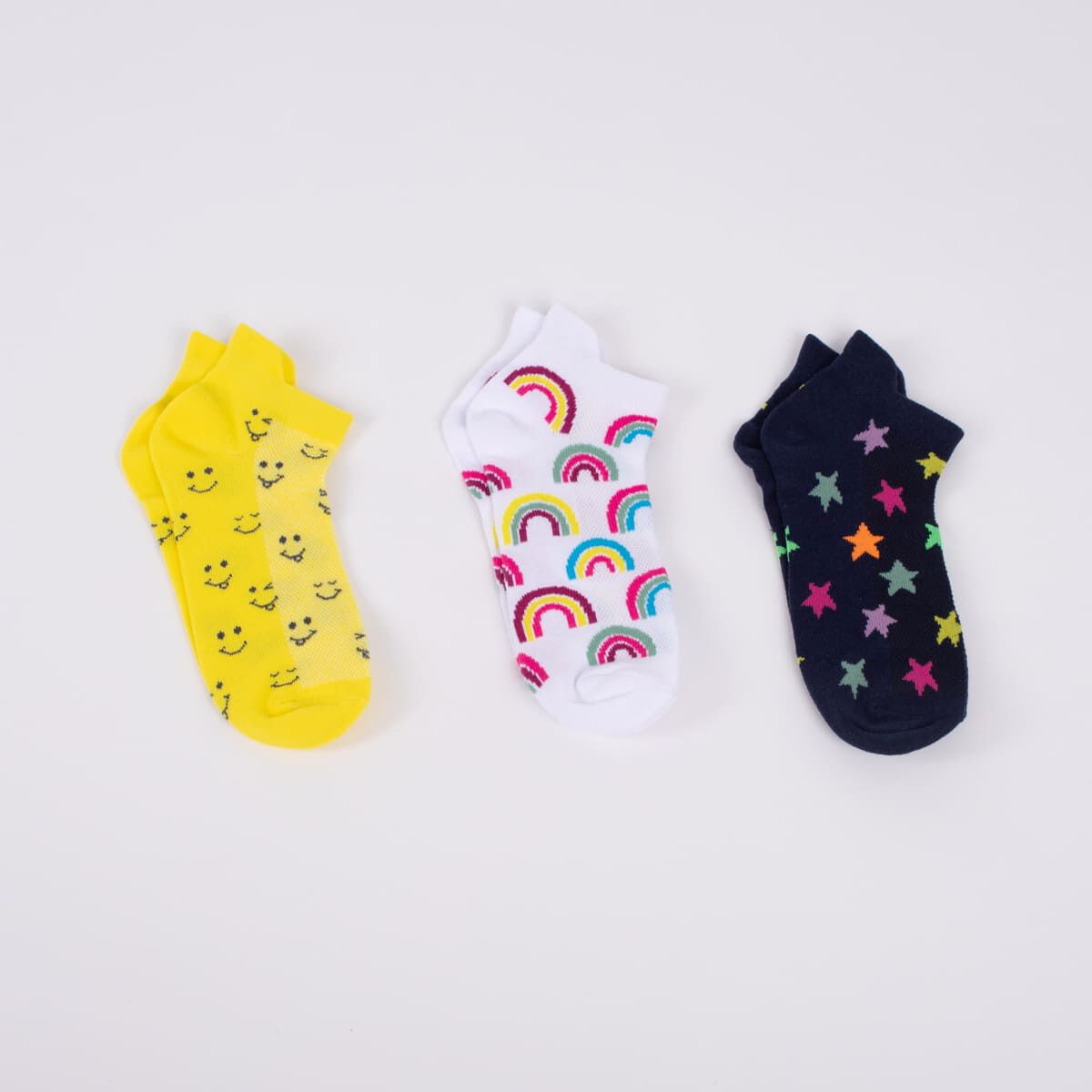 Pack 3 Calcetines de Algodón Niña Mila