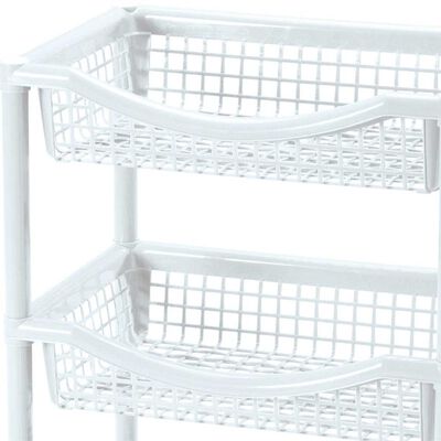 Imagen 2 del producto Canasta Movil Rimax Rectangular Blanco