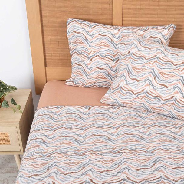 Juego de Sábanas Mashini 2 Plazas Estampado Multicolor
