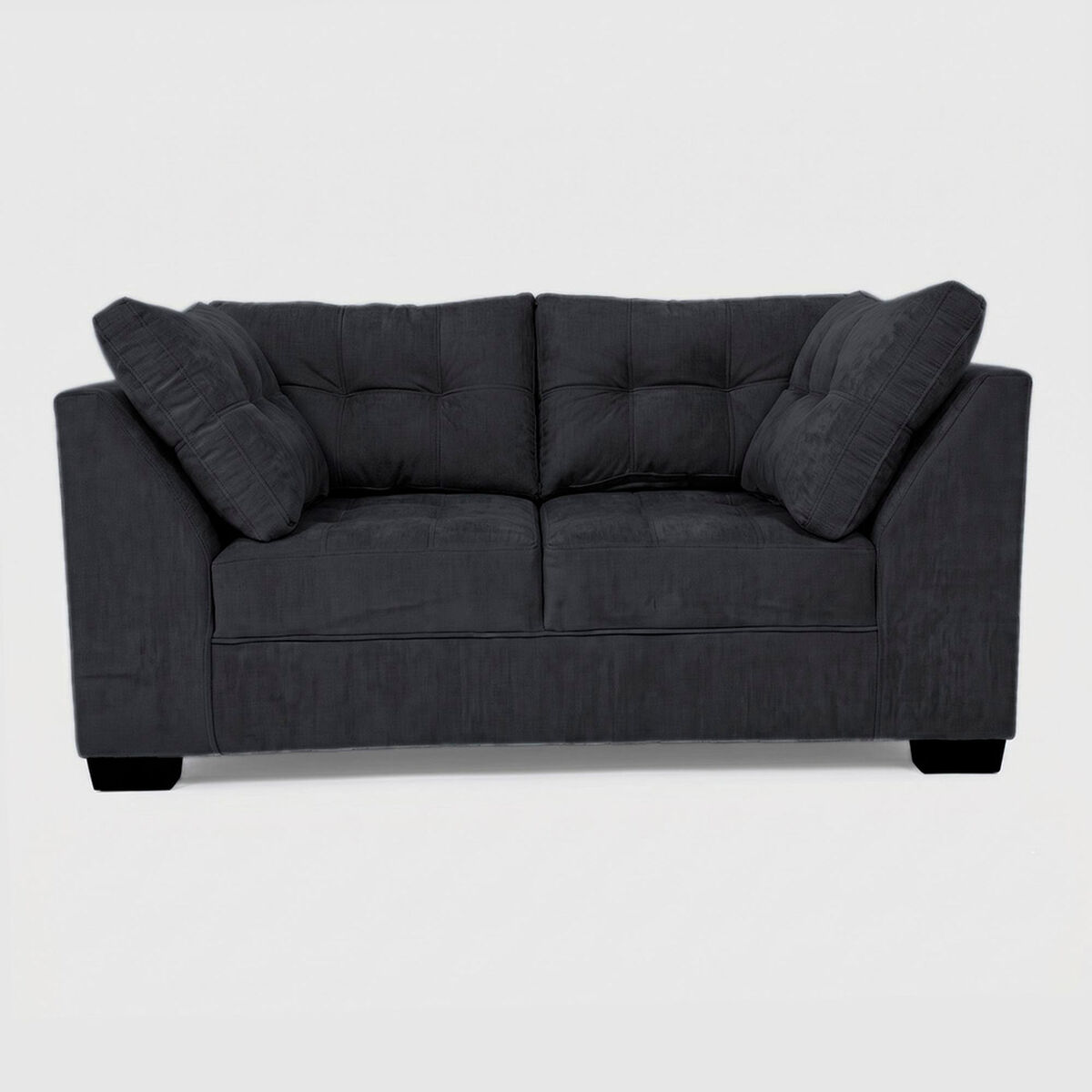 Sof&aacute; Muebles MPR Edimburgo 2 Cuerpos Negro