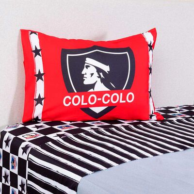 Juego de s&aacute;banas Colo Colo 1,5 Plazas Vidal