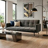 Futon Idetex Mil&aacute;n Velvet Gris