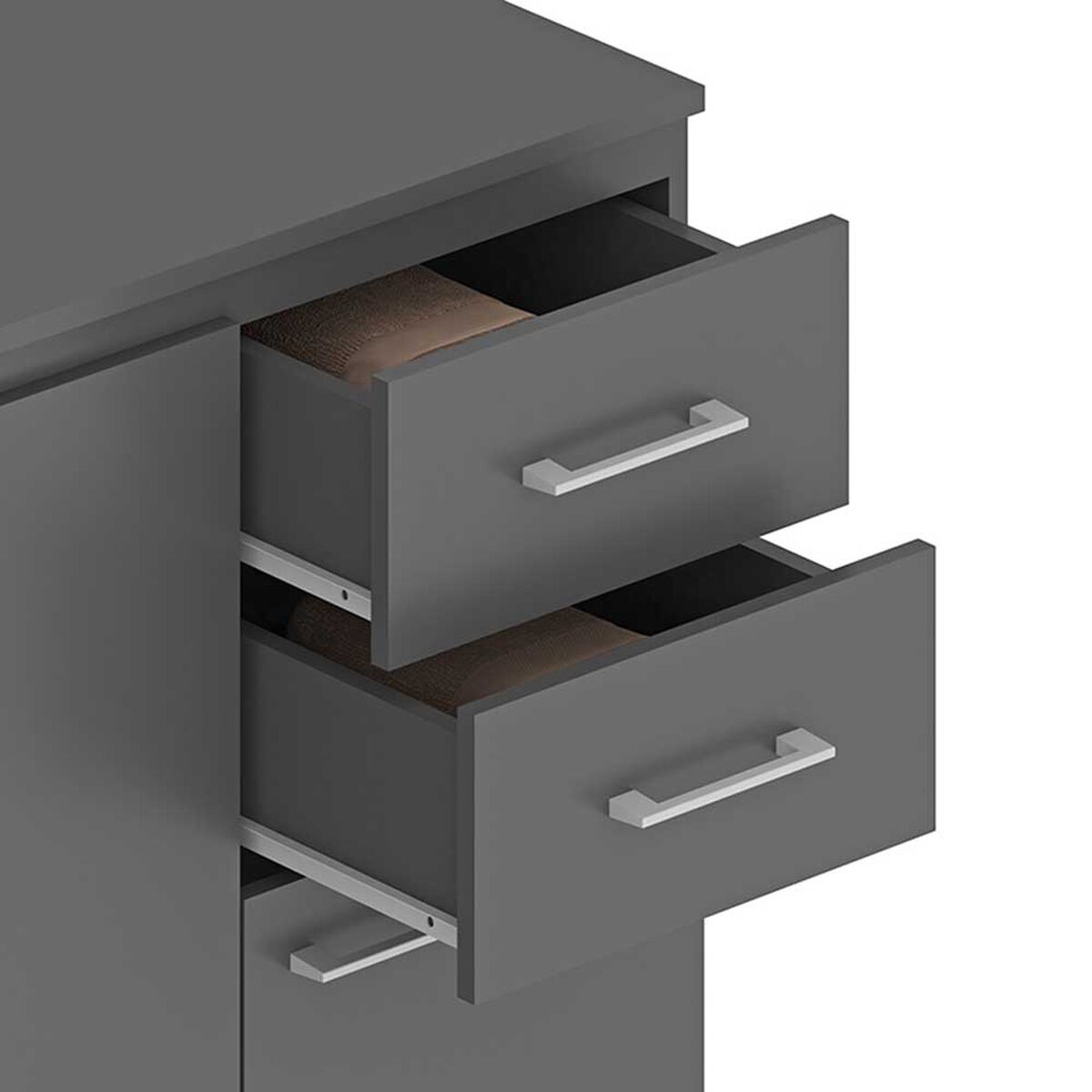 Mueble de Cocina Base Vekkahome Opie Gris