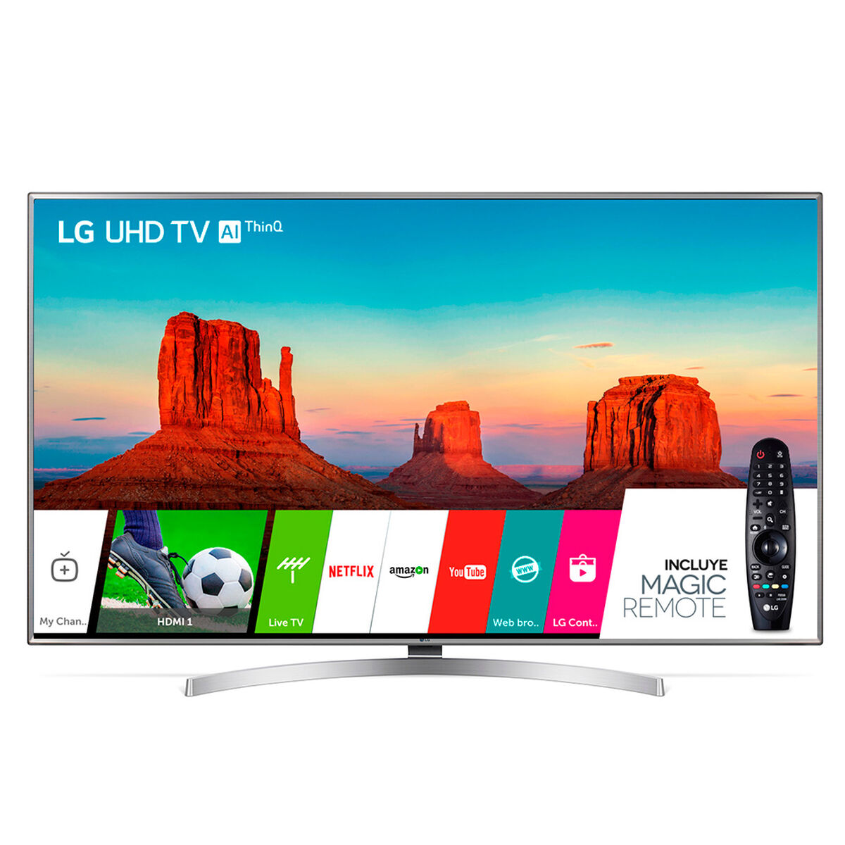 LED 55" LG 55UK6550 Smart TV Ultra HD