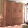 Clóset Onessta Plus 6 Puertas 9 Cajones Jatoba
