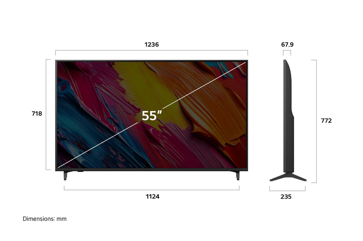 Smart TV LG QNED AI 4K 55"