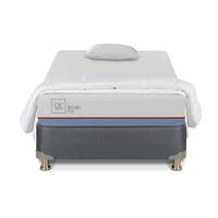 Cama Americana CIC 1,5 Plazas Excellence Plus + Almohada + Plumón