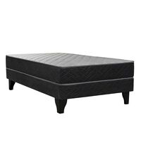 Cama Europea Celta 1,5 Plazas Evolution Black