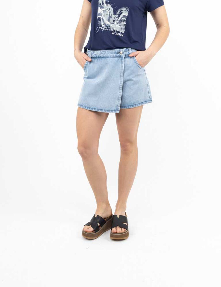Falda Short Mini Mujer Zibel