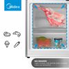 Refrigerador Frío Directo Midea MDRB369FGE50 259 lts.