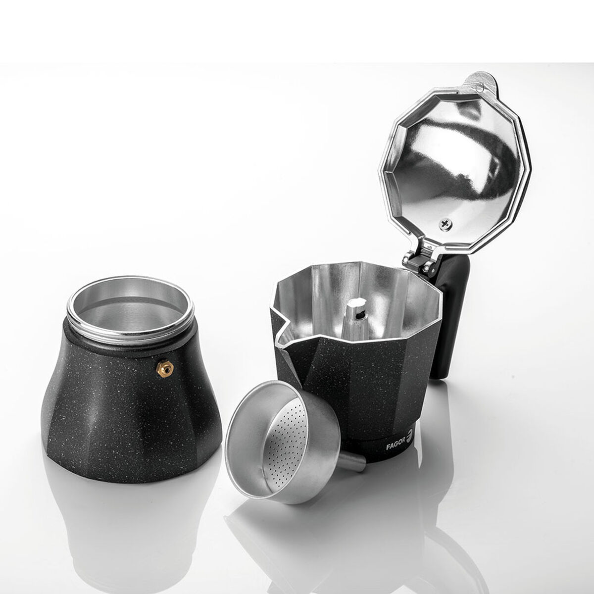 Cafetera Aluminio Fagor Tiramisu 405 ml