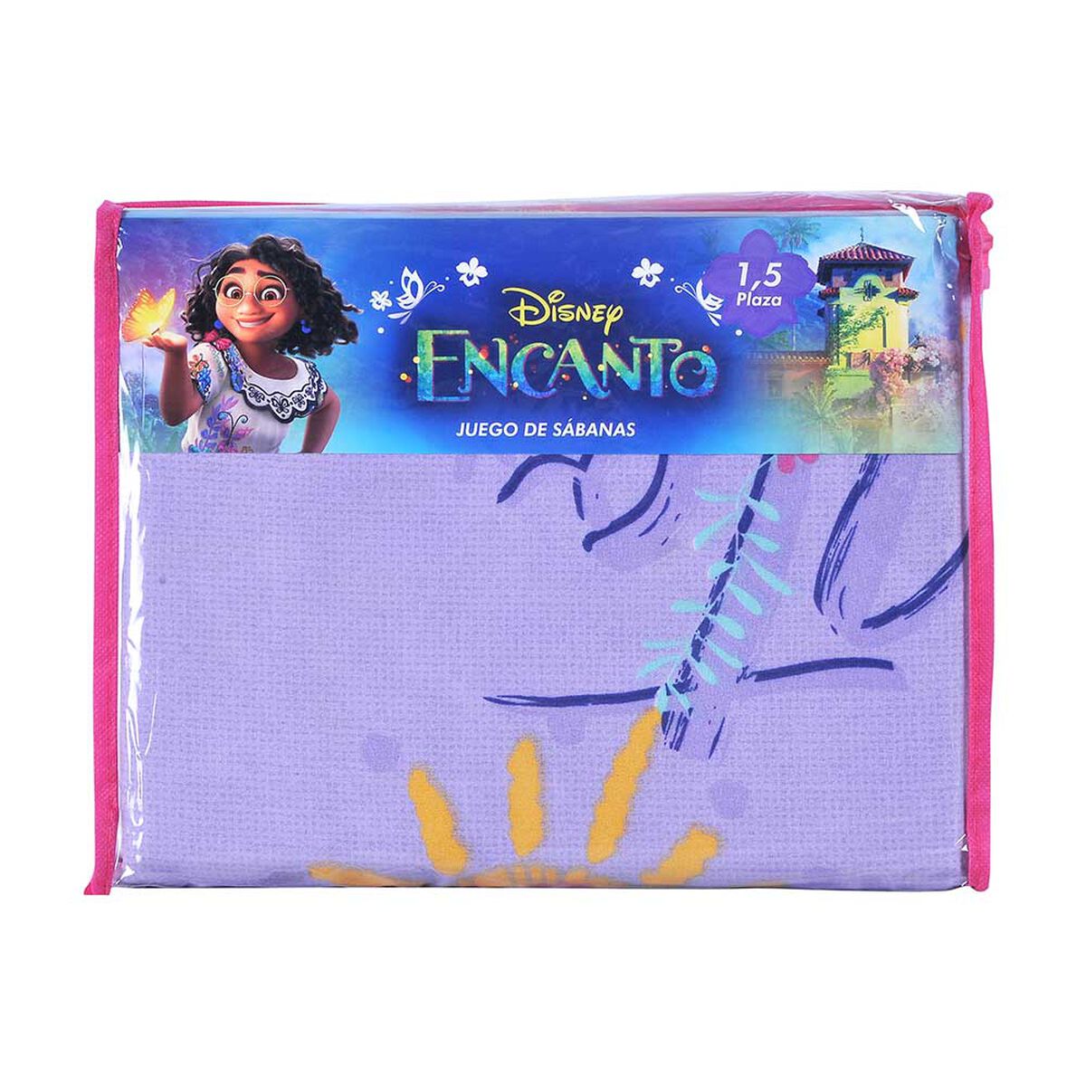 Juego de Sábanas Infantil Disney 1,5 Plazas Encanto