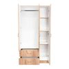 Closet Tuhome Austral 2 Cajones 3 Puertas Duna-Blanco