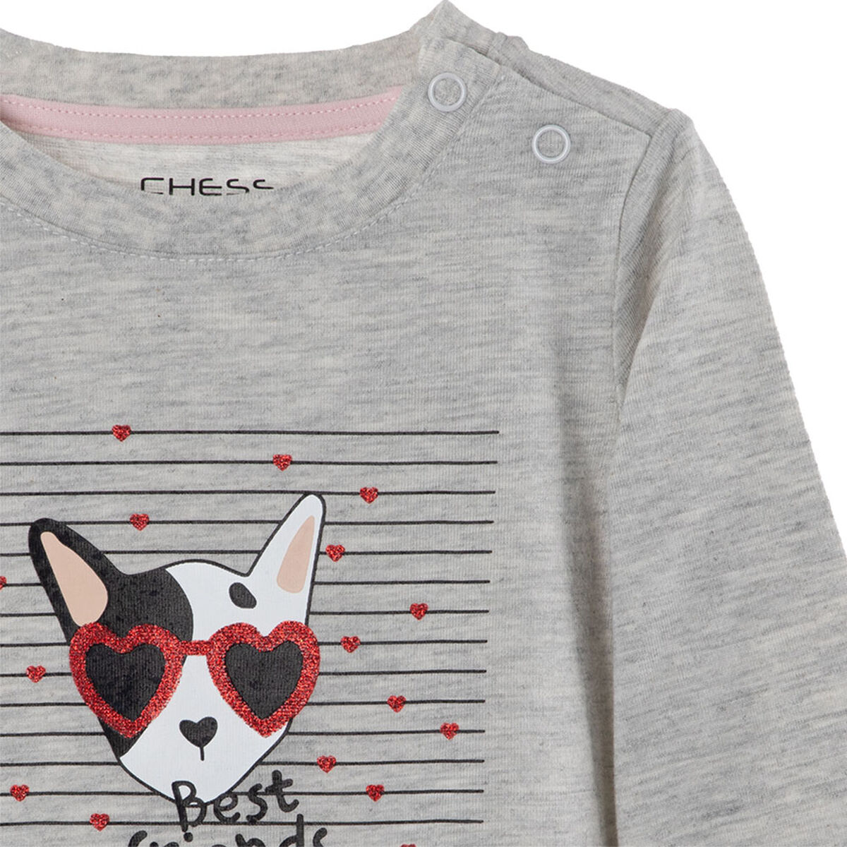 Polera Manga Larga Chess Baby