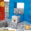 Juego Bloques Magn&eacute;ticos 89Pcs Mineblocks Aventura Band&uacute;