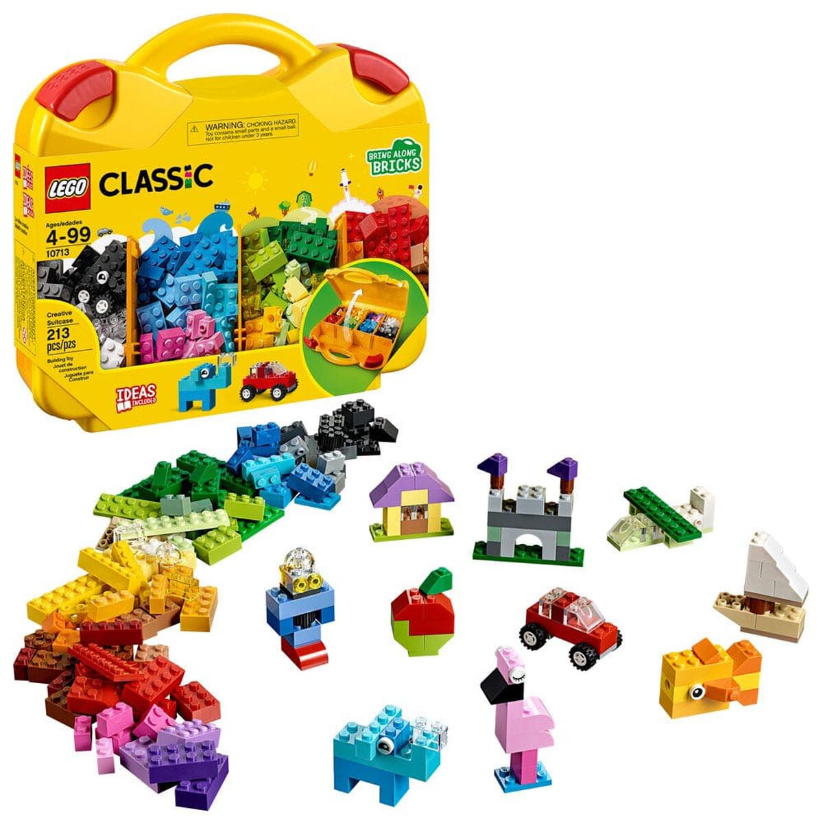 Set Maletín de Bloques Classic Creativo  213 Piezas Lego