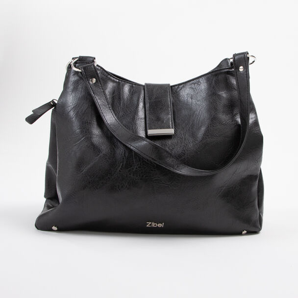 Cartera Tote Negra Zibel
