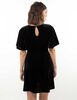 Vestido Corto Terciopelo Plush Mujer Zibel